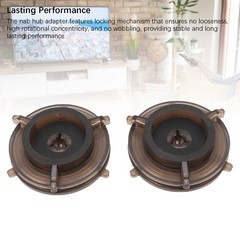 2PCS Nab Hub Adapter Replacement For Studer Reel To Reel Tape Recorder Lockable