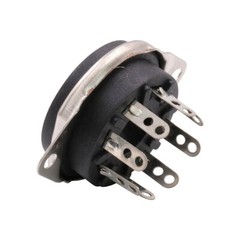 8pin Bakelite Octal Valve Tube Socket For EL34 6V6 6L6 KT88 Chassis Mount 10pcs