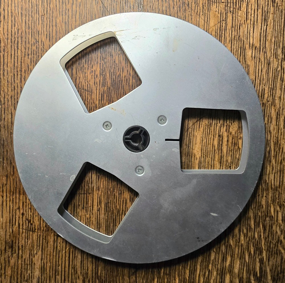 Seven Inch 7″ Unbranded Balanced Metal Tape Reel for 1/4″ Tape