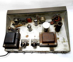 EICO Model HF-12 12AX7 6CA4 6BQ5 Tube Amp 12 Watt HIFI Amplifier -Tested Working