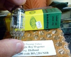 Amperex Bugle Boy 12ax7 Grey Plate 105/105 NIB NOS