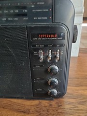 GE General Electric Superadio Long Range AM/FM Radio 7-2887A