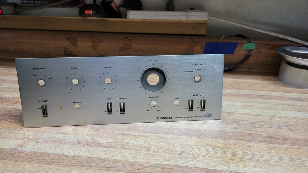 Pioneer SA-6500 Face Plate Assembly ANB-389