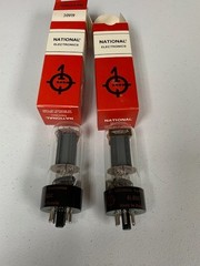 National Electronics 6L 6GC Tubes