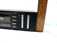 FM Stereo Tuner FISHER 660 Synthesizer MADE In JAPAN Mint Shape *SEE VIDEO*