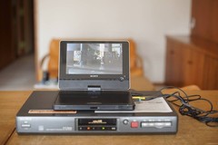 Sony EV-PR1 Hi8 / Video8 Video Cassette Deck Maintenance completed w/remote
