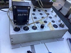 Vintage Hammond ? Organ Tube Amplifier As Is For Parts Lot 30