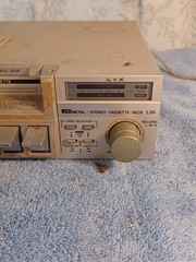 Aiwa L30 Stereo Cassette Deck Recorder, Parts Or Repair,