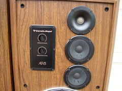 Nice Cerwin Vega AT-15 Large 3-way Floor Speakers -15″ Woofer -Reconditioned