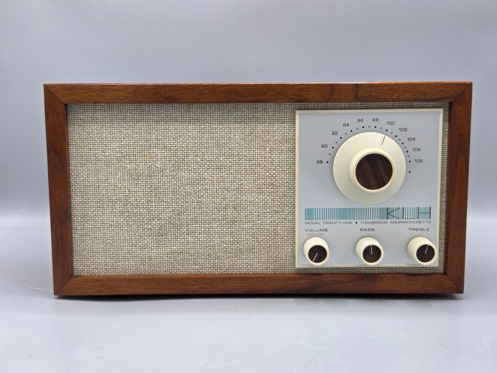 NEW Replacement Grill KLH Model Twenty One Table Radio 21 PreCut, Easy Install!