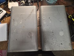 (2) Bogen MO-100A 100 Watt Tube Monoblock Power Amps Untested All Tubes Included