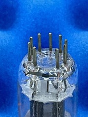 ONE CBS Hytron 5814A Tube / Square Get Amplitrex Tested Strong & BALANCED 12AU7