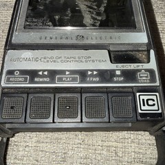 GE Cassette Recorder Player Model 3-5001 General Electric Vintage NO CORD