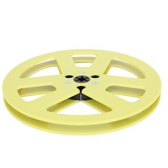 1/4 7 Inch Empty Tape Reel Fit For Reel To Reel ABS Universal Open Ree JKOD