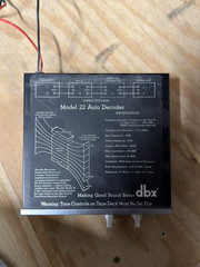 dbx Model 22 Auto Decoder