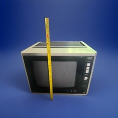 Vintage 1984 RCA XL-100 EKR295S 9” Portable Color CRT TV Tested Working AC/DC