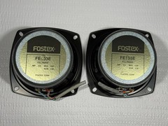 Vintage FOSTEX FE103E Speakers (2) • 4″ Orig. Boxes – READ DESCRIPTION