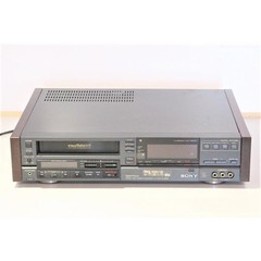 SONY SL-HF85D Betamax VCR Hi-Fi Stereo Serviced Rare w/Manual Fully Functional