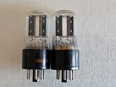 Set of 3 CBS 6SN7GTB & CBS Hytron 6SN7GT Vacuum Tube