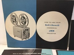 Bell & Howell Projector Instruction Manual How to Use Lot Vtg Lot B Large