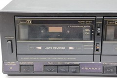 Vintage Pioneer CT-1270WR Stereo Dual Cassette Deck Made in Japan Works