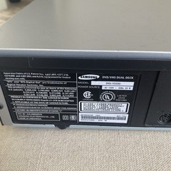 SAMSUNG DVD-V5500 4-Head VCR DVD Combo Player VCR Works **DVD NOT READING