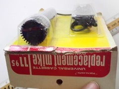 Vintage Realistic Universal Cassette Replacement Mike NOS GA17