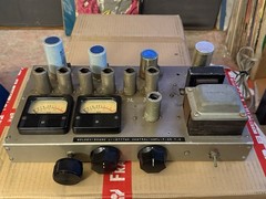 7 Tube 12ax7 12AU7 DIY Preamp Stereo Preamplifier UNTESTED 100v. NO TUBES