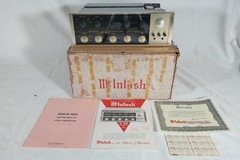 McIntosh C20 Tube Preamplifier All Original BumbleBee capacitors in THE BOX