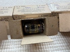Vintage JAN 9006 Vacuum Tubes Lot of 4 CKR US Army Navy Tested Stromberg Carlson