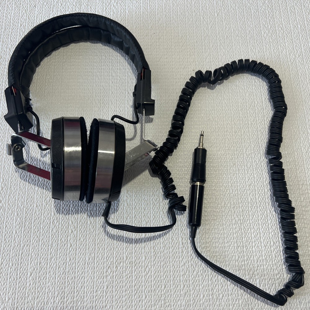 TEAC HP-90 Imp8 Dynamic Stereo Headphones Vintage Working/tested