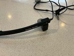 Vintage Radio Shack FOLDABLE Wired In-Ear Headphones, 40 inch cord
