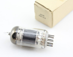 New NOS Qty 1 SYLVANIA JHS 5814A Grey Plates D Getter 1959 NOS Vintage Tube USA