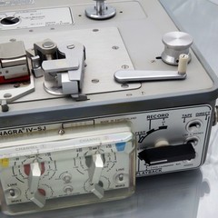 NAGRA IV-SJ, Tape recorder 1972 Track Full Track Open Reel Player dust cover ☆☆