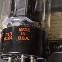 Stromberg Carlson 5U4 GB Vacuum Radio Tube Tested Strong 95/100 Black Plate 619