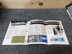 ⭐️ Original Technics SL-1400mk2 Stereo Turntable Dealer Sales Brochure NICE! ⭐️