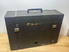 Rare MCM Ward Airline Solid State Stereo Record Player-Speakers Travel Portable