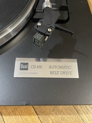 Vintage Dual CS 455 belt Drive Turntable