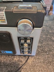 Vintage General Electric Super Radio II GE Retro 70s 80s AM/FM