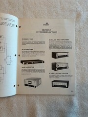 Crown D150A Stereo Power Amplifier Instruction and Owner’s Manual (Excellent)