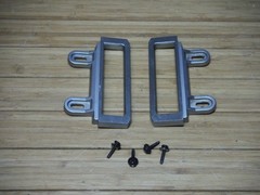 Vintage Kenwood D-5 Stereo Receiver Amplifier Cassette Rack Handles XCLNT KA KR