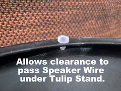 Bose 901 Tulip Stand Replacement Rubber Feet (14 Pcs) For Two Stands
