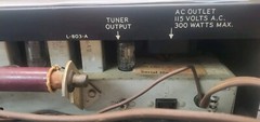 DeWald L-803A Tube Radio Receiver AM FM AFC 7-Tube WORKS
