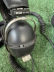 Vintage Pioneer SE-405 padded volume control full size jack studio Tested