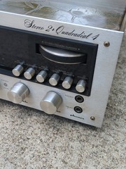 Marantz 4230 Stereo + Quadradial Receiver Untested Powers Up Sold As Is