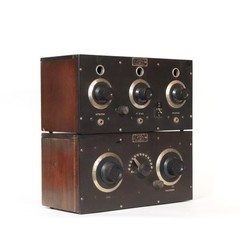 1922 Boston Scale & Machine Radio Receiving Set * Type 105 Tuner & Type 100 DA