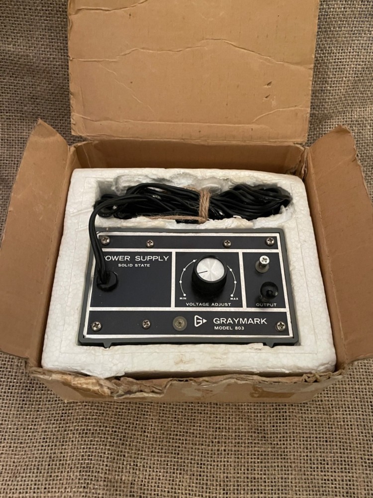 Vintage GRAYMARK Model 803 Power Supply