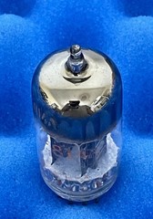 ONE CBS Hytron 5814A Tube / Square Get Amplitrex Tested Strong & BALANCED 12AU7