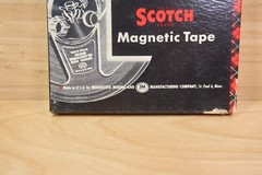 Vintage Scotch 1/4-111-A6 600 Feet Plastic 5″ Reel Magnetic Tape, Made in USA