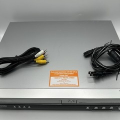 Panasonic DMR-ES35V DVD VHS Recorder Player VCR Combo Tested Working NO Remote